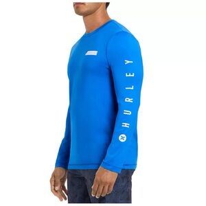 COPY - Hurley Long Sleeve Yellow Stretch Sun Shirt UPF 50+ Moisture Wicking Men…